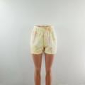 Nike Shorts | Nike Womens Yellow Elastic Waist High Rise Pull On Casual Shorts Size Small | Color: Yellow | Size: S