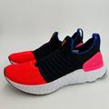 Nike Shoes | Nike React Phantom Run Flyknit 2 Running Shoes Sz 7.5 Women's Dx2354-001 Black | Color: Black/Red | Size: 7.5