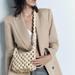 Zara Bags | Bloggers Fav Zara Woven Crossbody Bag | Color: Cream | Size: Os