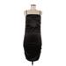Divided by H&M Cocktail Dress - Slip dress: Black Dresses - Women's Size Medium