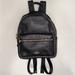 Coach Bags | Coach Mini Charlie Backpack Leather Pebble | Color: Black | Size: Os