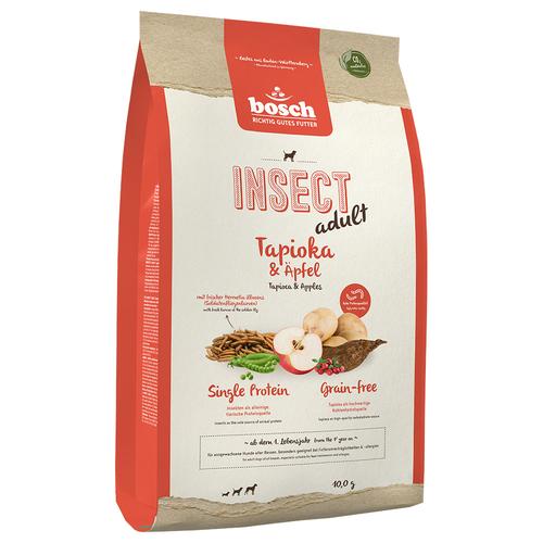 2x 10kg Bosch HPC Adult Insect, Apfel & Tapioka Hundefutter trocken