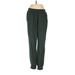 Eddie Bauer Sweatpants - Mid/Reg Rise: Green Activewear - Women's Size X-Small