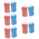 Housoutil Scalp Massager Shampoo Brush Bath Loofahs 10 Pcs Bath Brush Shampoo Brush Tub Silica Gel Baby Hair Bath Cleaner Brush Body Scrubber Loofah