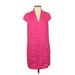 Neiman Marcus Casual Dress - Shift: Pink Dresses - Women's Size Small