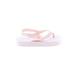 Old Navy Sandals: Flip-Flop Platform Casual Pink Solid Shoes - Size 18-24 Month