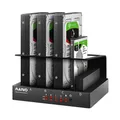 Custodia per disco rigido a 4 alloggiamenti Sata a USB 3.0 Multi-Bay esterno da 2,5 e 3,5 pollici