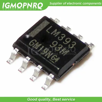 100pcs lm393dr lm393 sop8 sop lm393dt lm393dr2g smd neues original Image