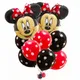 Ballons de fête Disney Minnie Mouse 12 pièces décorations de fête préChristophe anniversaire