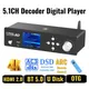 DTSHD Dolby Atmos 5.1CH Audio Décodeur 51 Convertisseur de HD-MI2.0 4K Récepteur Bluetooth 5.0 DSD