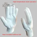 Gants Blancs Anti-Brûlure Résistants aux Hautes Températures Résistants à la Chaleur pour Four