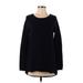 Ann Taylor LOFT Pullover Sweater: Black Tops - Women's Size X-Small