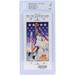 Allen Iverson Philadelphia 76ers Autographed 2001 NBA All-Star Game & MVP Ticket - BAS Authenticated Graded 8
