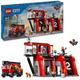 LEGO City Fire Station with Fire Engine Toy Playset 60414