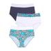 Plus Size Women's Cotton 3-Pack Color Block Full-Cut Brief by Comfort Choice in Navy Assorted (Size 14) Underwear