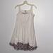 Disney Dresses | Disney White Cotton Sun Dress Size 14 Large | Color: White | Size: 14g