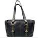 Coach Bags | Coach Chelsea Black Pebbled Leather Contrast Stitch Shoulder Bag, Satchel | Color: Black | Size: Os