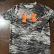 Under Armour Shirts & Tops | Boys Under Armour Dri Fit Tshirt Size Youth Large | Color: Black/Gray | Size: Lb