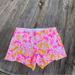 Lilly Pulitzer Shorts | Lilly Pulitzer Callahan Kir Royal Pink Ooh La La Shorts Women’s Size 14 Lp | Color: Pink | Size: 14