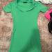 Zara Dresses | Green Zara Fitted Collared Mini Dress Size Small | Color: Green | Size: S