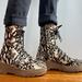 Free People Shoes | Free People Calf Hair Lace Up Boots | Color: Brown/Tan | Size: 7