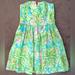 Lilly Pulitzer Dresses | Lily Pulitzer Strapless Dress | Color: Green/Pink | Size: 8