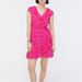 J. Crew Dresses | J. Crew Pink Ruffle Floral Wrap Midi Summer Beach Dress | Color: Pink | Size: 8