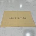 Louis Vuitton Accessories | Authentic Louis Vuitton Dustbag Storage Bag 15.5” X 10.5” | Color: Cream | Size: 15.5” X 10.5”