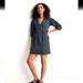 Madewell Dresses | Marianna Puff-Sleeve Mini Dress In Plaid | Color: Blue/Green | Size: Mp