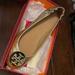 Tory Burch Shoes | Brand New Tory Burch Flats | Color: Black/Gold | Size: 7.5