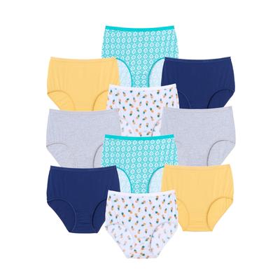 Plus Size Women's Cotton Brief 10-Pack by Comfort ...