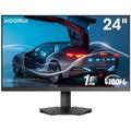 KOORUI Gaming Monitor, 24.5 Zoll PC Monitor Full HD Rahmenlos Bildschirm, HDMI 144Hz, DisplayPort 180Hz, (1ms, VA, Eye-Care, 1920 x 1080, Adpitive Sync, VESA 75x75)