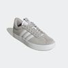 Sneaker ADIDAS SPORTSWEAR "VL COURT 3.0", Gr. 38,5, grau (grau two, cloud weiß, silber metallic), Leder, Synthetik, sportlich, Schuhe Retrosneaker, inspiriert vom Design des adidas samba, Topseller