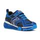 Sneaker GEOX "J BAYONYC BOY A" Gr. 35, blau Kinder Schuhe Sneaker