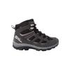 Wanderschuh JACK WOLFSKIN "VOJO 3 TEXAPORE MID W", Gr. UK 5 - EU 38, Normalschaft, lila (schwarz, steel, lila), Main Material Second Material 100% Polyamide Lining Sole 100% Rubber/ EVA, Schuhe
