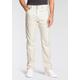 Straight-Jeans LEVI'S "551Z AUTHENTIC" Gr. 30, Länge 32, weiß (ecru unlimited) Herren Jeans Loose Fit mit Lederbadge