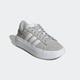 Sneaker ADIDAS SPORTSWEAR "GRAND COURT PLATFORM SUEDE" Gr. 40, grau (grey two, cloud white, grey two) Schuhe Sneaker