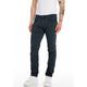 Slim-fit-Jeans REPLAY "ANBASS HYPERFLEX BIO" Gr. 36, Länge 32, blau (deep blue) Herren Jeans Slim Fit