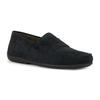 Mokassin GEOX "U ASCANIO C", Herren, Gr. 39, blau (navy), Veloursleder, unifarben, elegant, Schuhe, Loafer, Pennyloafer, Slipper zum bequemen Schlupfen