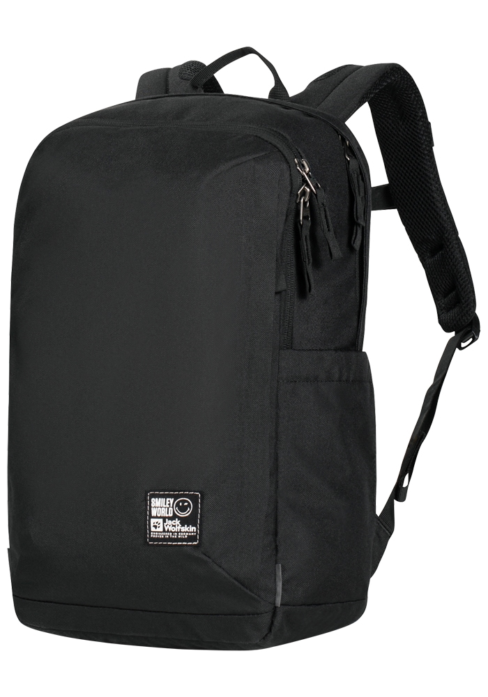 Daypack JACK WOLFSKIN "SMILEYWORLD BACKPACK", schwarz (granite, schwarz), Rucksäcke, Polyester Image