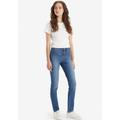 High-waist-Jeans LEVI'S "311 SHP WELT PKT SKIINN" Gr. 31, Länge 32, blau (beginng to the end) Damen Jeans Röhrenjeans