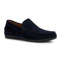 Mokassin GEOX "U SIRON A" Gr. 42, blau (navy) Herren Schuhe Mokassin Slipper