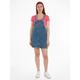 Jeanskleid TOMMY JEANS "PINAFORE DRESS CG4136" Gr. XL (42), N-Gr, blau (denim_medium) Damen Kleider Freizeitkleider