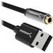 Sabrent USB-A to 3.5mm Audio Jack Active Adapter Cable (20") CB-UA35