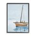 Breakwater Bay Sailboat & Water Ripples Framed Giclee Art Design By Patricia Pinto Wood in Brown | 30 H x 24 W x 1.5 D in | Wayfair