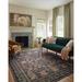 Black 90 x 30 x 0.19 in Area Rug - Rifle Paper Co. x Loloi Rosa Area Rug Polyester | 90 H x 30 W x 0.19 D in | Wayfair RASARSA-01BL002676