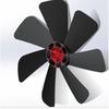 iLiving HYBRID Smart Exhaust Solar Roof Attic Exhaust Fan, 14", 15-Year Warranty, Crystal in Black | 10 H x 21 W x 21 D in | Wayfair ILG8SF301A