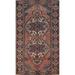 Vintage Bakhtiari Persian Area Rug Hand-Knotted Tribal Wool Carpet - 4'10" x 9'7"