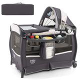 Babyjoy Pack & Play Baby Diaper Changing Table 4 in 1 Portable - See Details