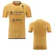 Neuankömmling Fußball-T-Shirt für Kinder und Erwachsene Fußball-T-Shirt 23-24 Gelbgold Genua 23-24